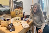 Jolie Chylack in her Studio